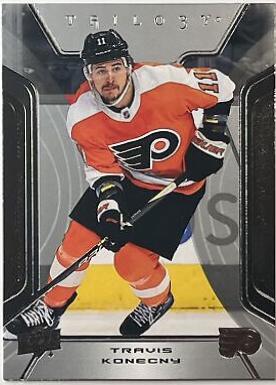 Travis Konecny #7 Hockey Cards 2023 Upper Deck Trilogy