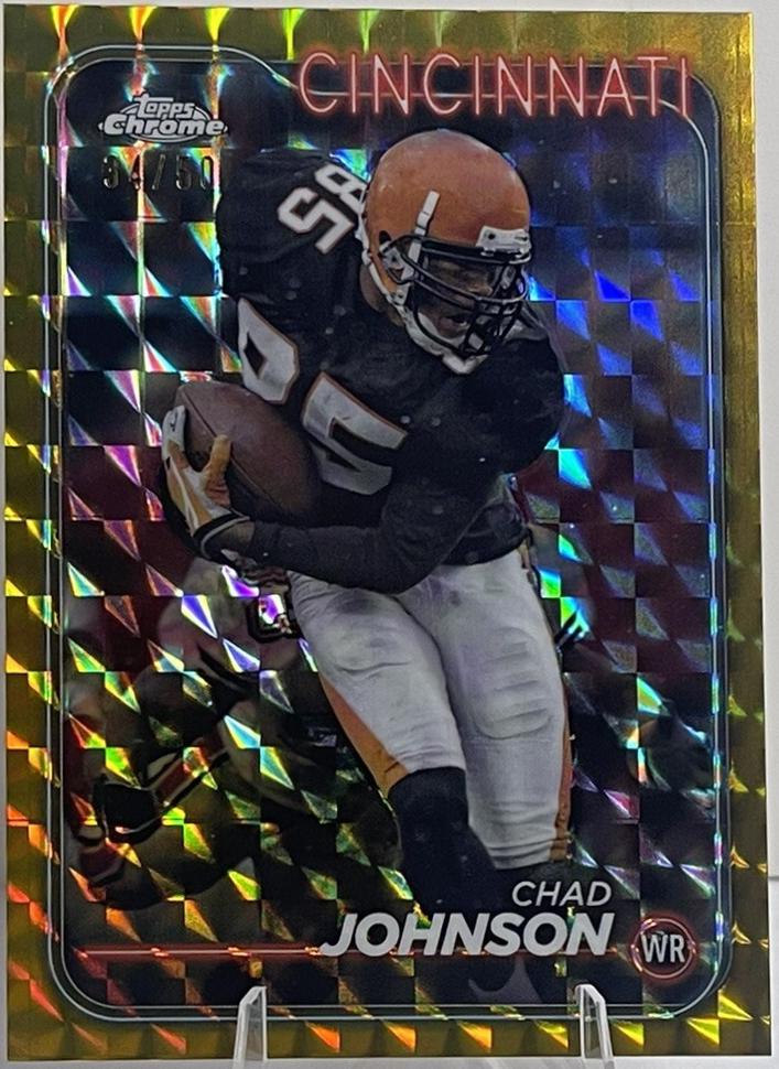 Chad Johnson [Gold Refractor] #F-21