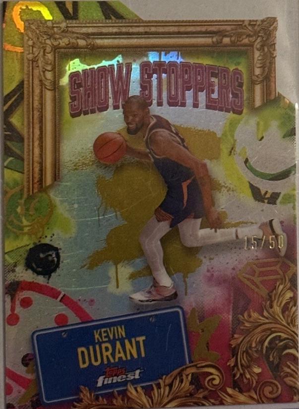 Kevin Durant [Gold Geometric Refractor] #S-20