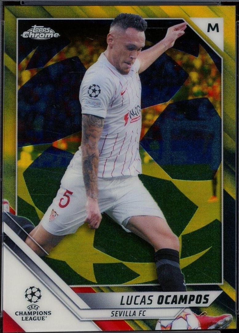 Lucas Ocampos [Black & Gold Starball Refractor] #193