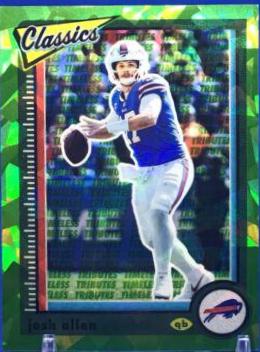 Josh Allen [Premium Timeless Tributes H2 Green] #9 Prices | 2022 Panini