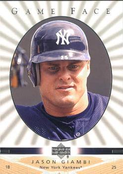 Jason Giambi #76 Baseball Cards 2003 Upper Deck Game Face