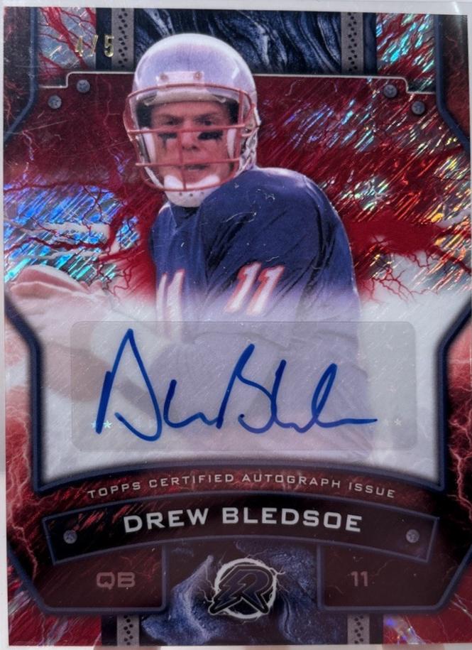 Drew Bledsoe [Red Static] #RS-DB