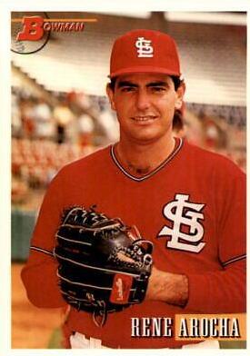 Rene Arocha #276 Baseball Cards 1993 Bowman