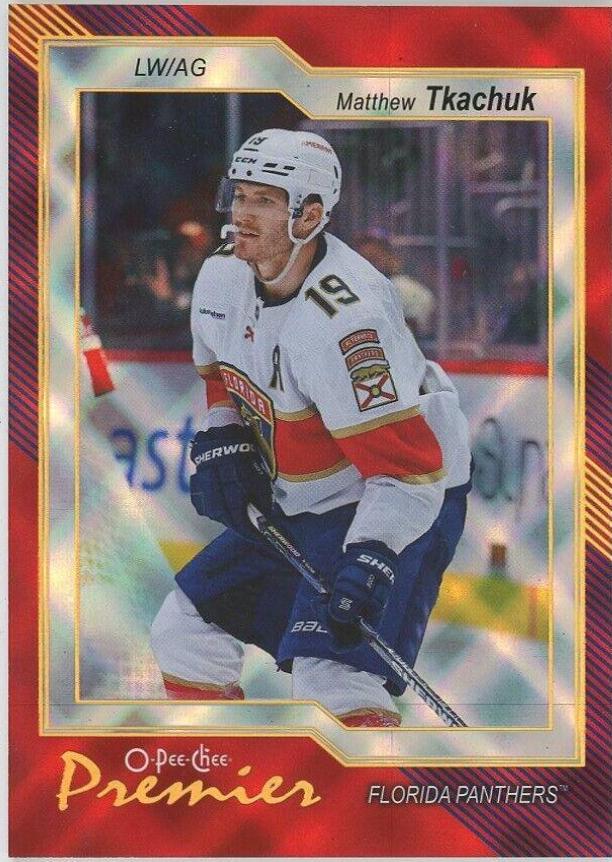 Matthew Tkachuk #P-37 2023-24 O-Pee-Chee Hockey O-Pee-Chee Premier