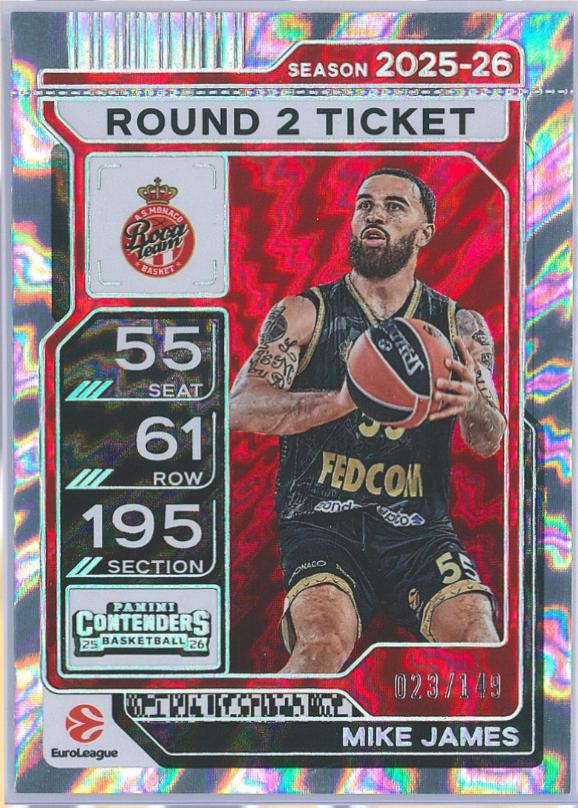 Mike James [Round] #34