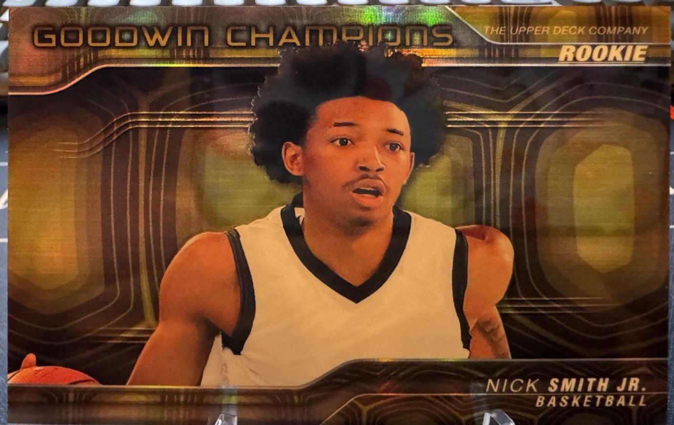 Nick Smith Jr. #P69 2023 Upper Deck Goodwin Champions Platinum Basketball
