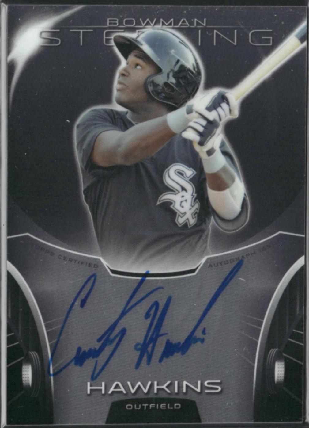 Courtney Hawkins #BSAP-CH 2013 Bowman Sterling Baseball Prospect Autographs
