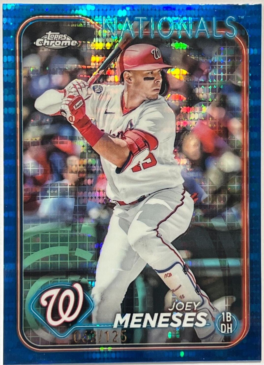 Joey Meneses [Sonar Blue Refractor] #242