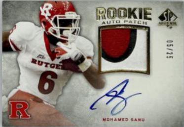 Mohamed Sanu [Autograph Patch Gold] #268