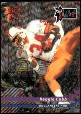 Reggie Cobb #CSS-101 Football Cards 1993 Wild Card Stat Smashers