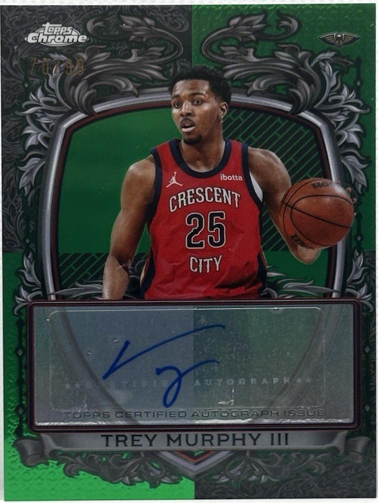 Trey Murphy III [Refractor Green] #SS-TM