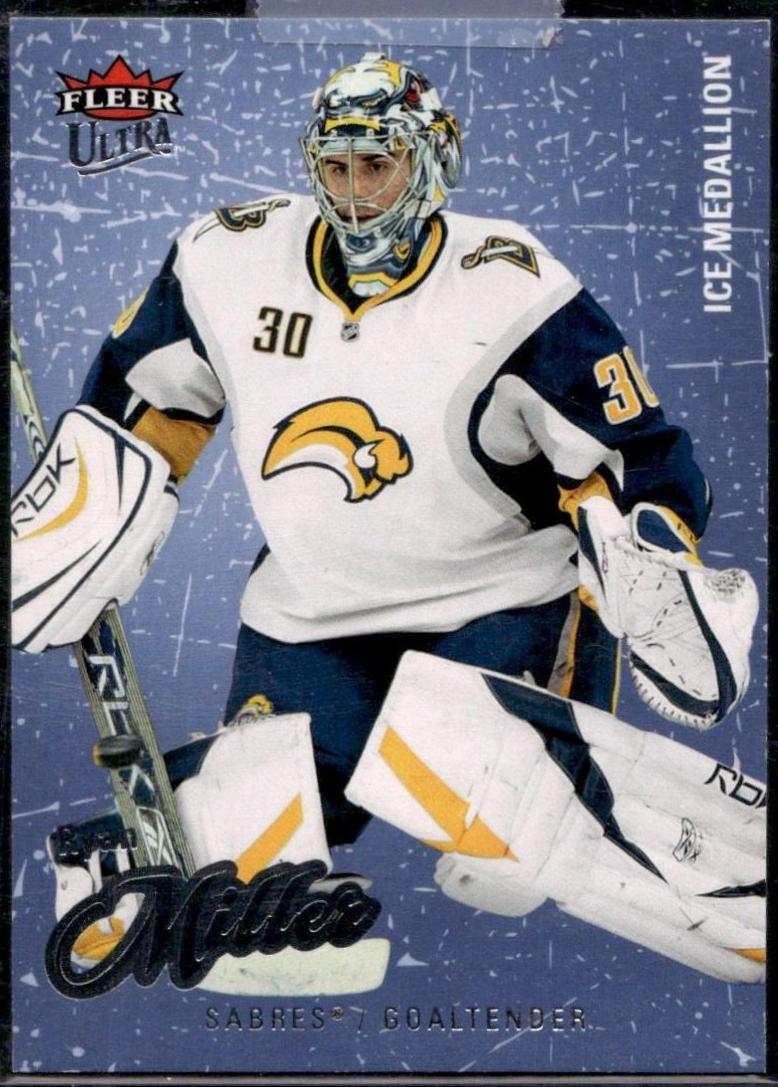 Ryan Miller #16 Hockey Cards 2008 Ultra