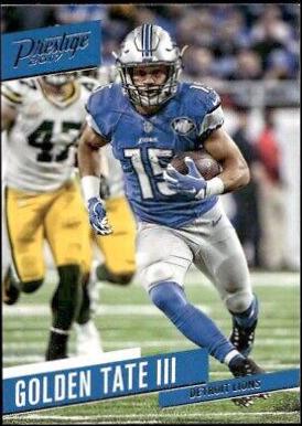 Golden Tate III #43 Football Cards 2017 Panini Prestige