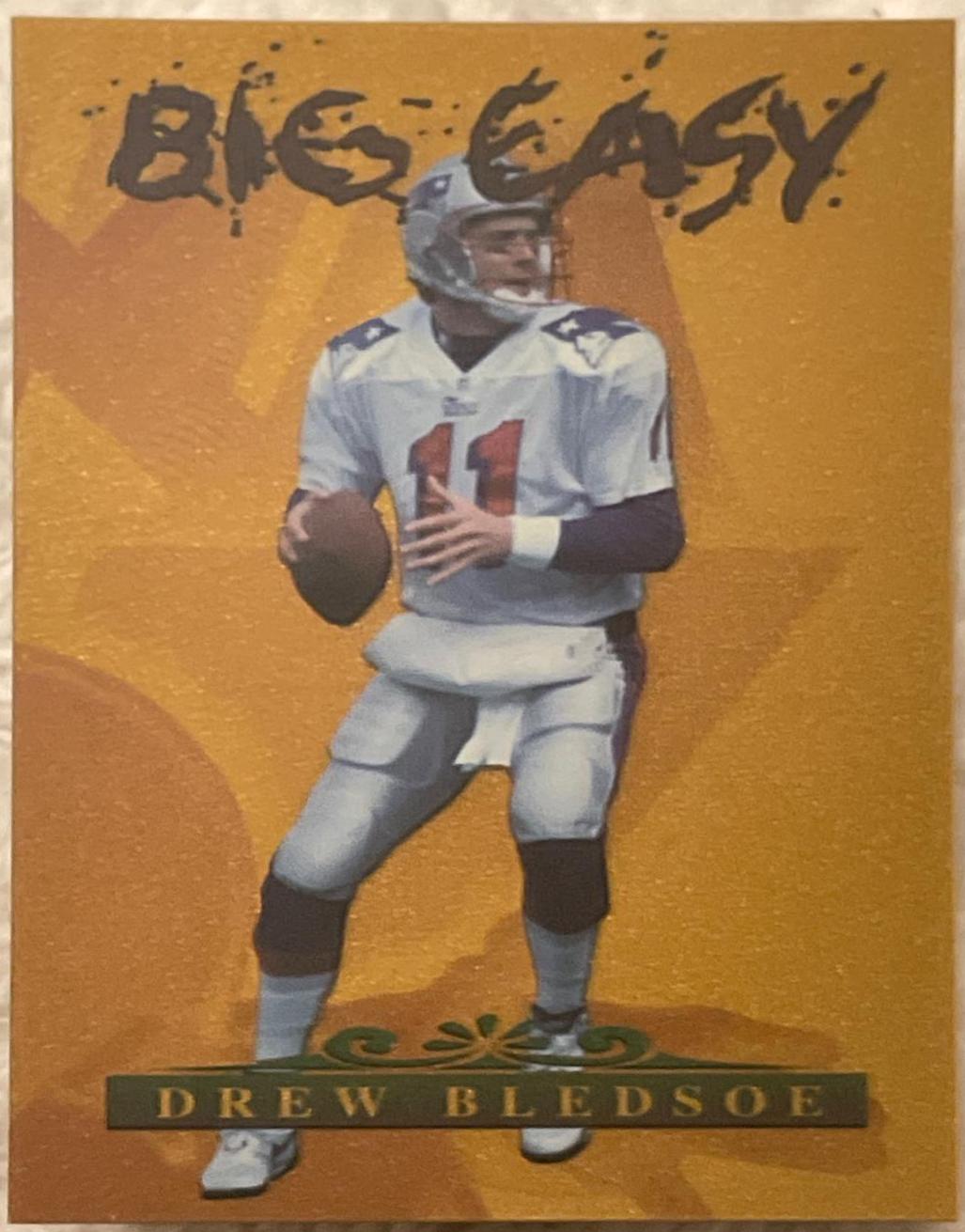 Drew Bledsoe #12 Football Cards 1996 Collector's Edge Big Easy