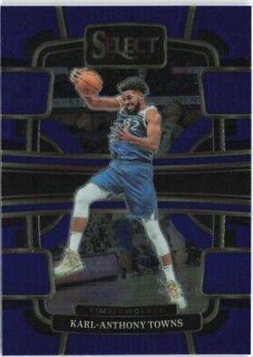 Karl-Anthony Towns #5 Basketball Cards 2023 Panini Select