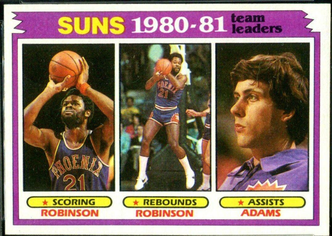 1981 Leonard Robinson / Alvan Adams #60