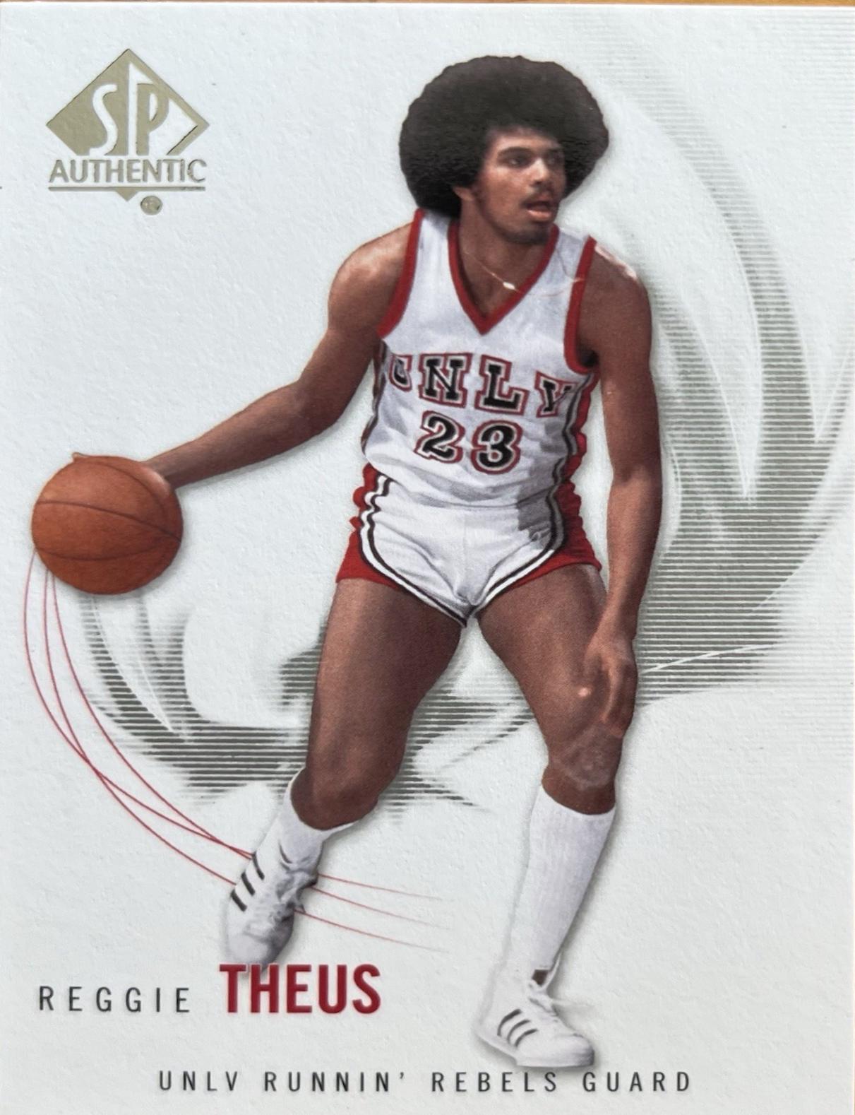 Reggie Theus #76 2010 Sp Authentic Basketball