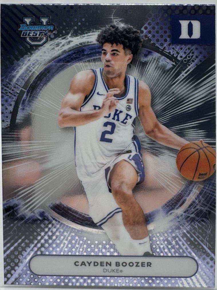 Cayden Boozer #97 2025-26 Bowman University Best Basketball