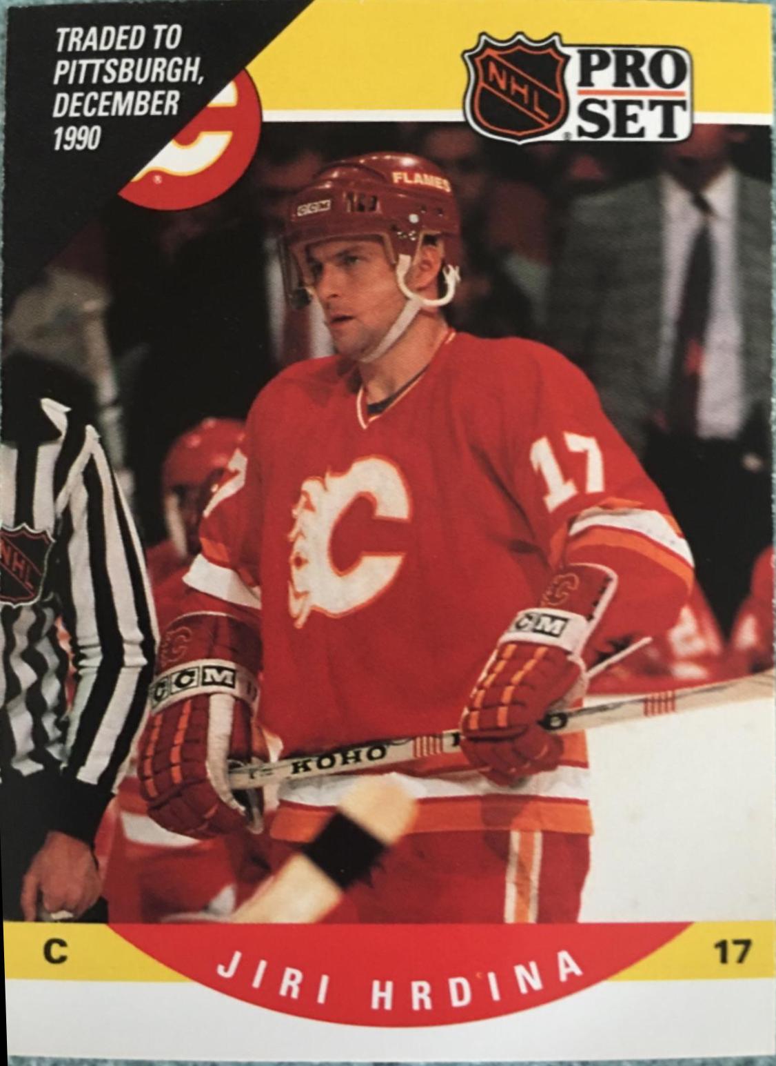 Jiri Hrdina #421 Hockey Cards 1990 Pro Set