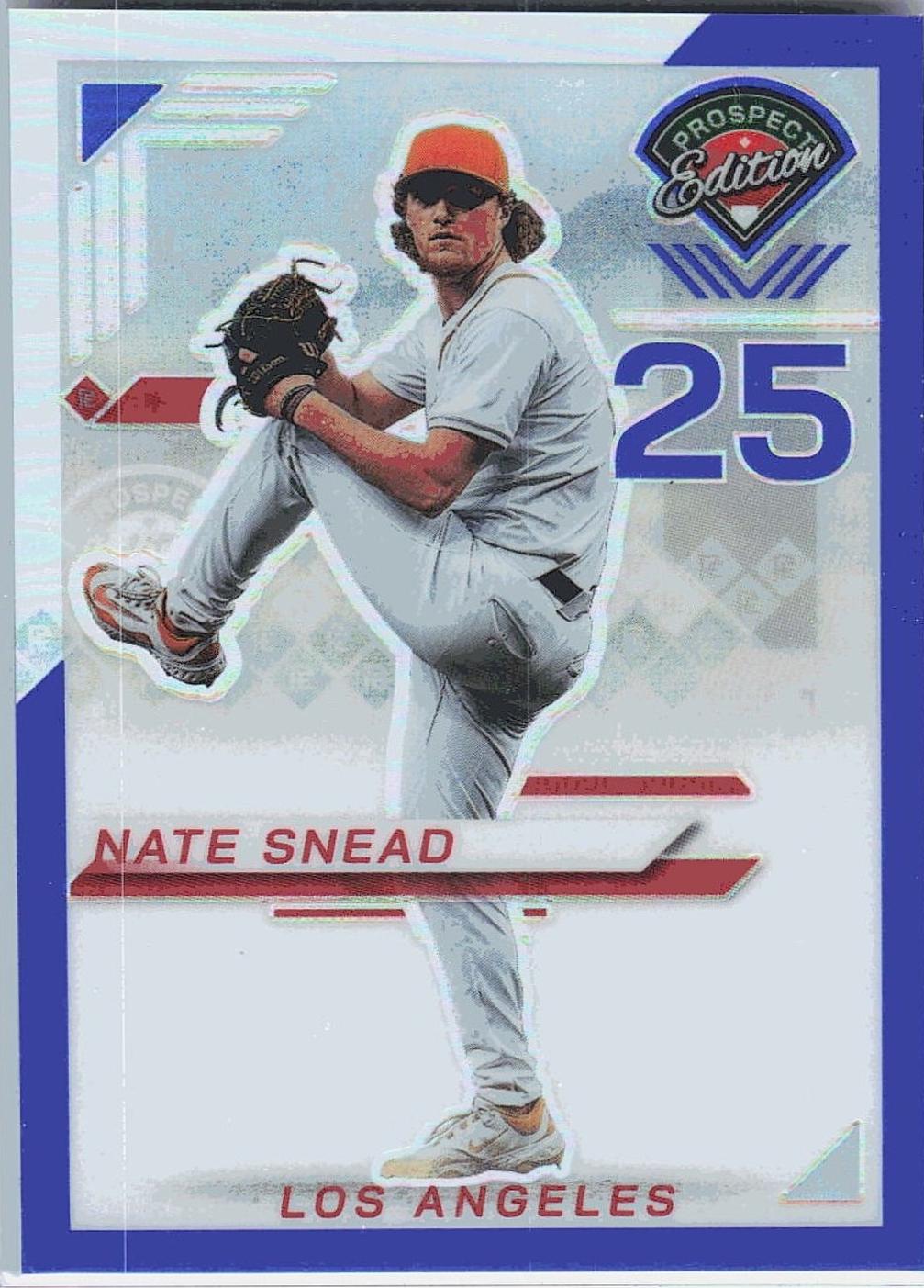 Nate Snead [Blue Holo Ticket] #160