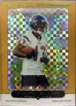 Jerome Mathis [Gold Xfractor] #249