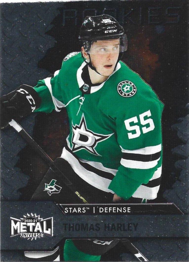 Thomas Harley #143 Hockey Cards 2020 Skybox Metal Universe