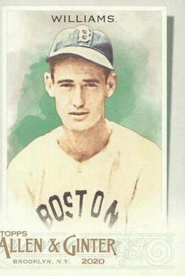 Ted Williams #21 2020 Topps Allen & Ginter Baseball