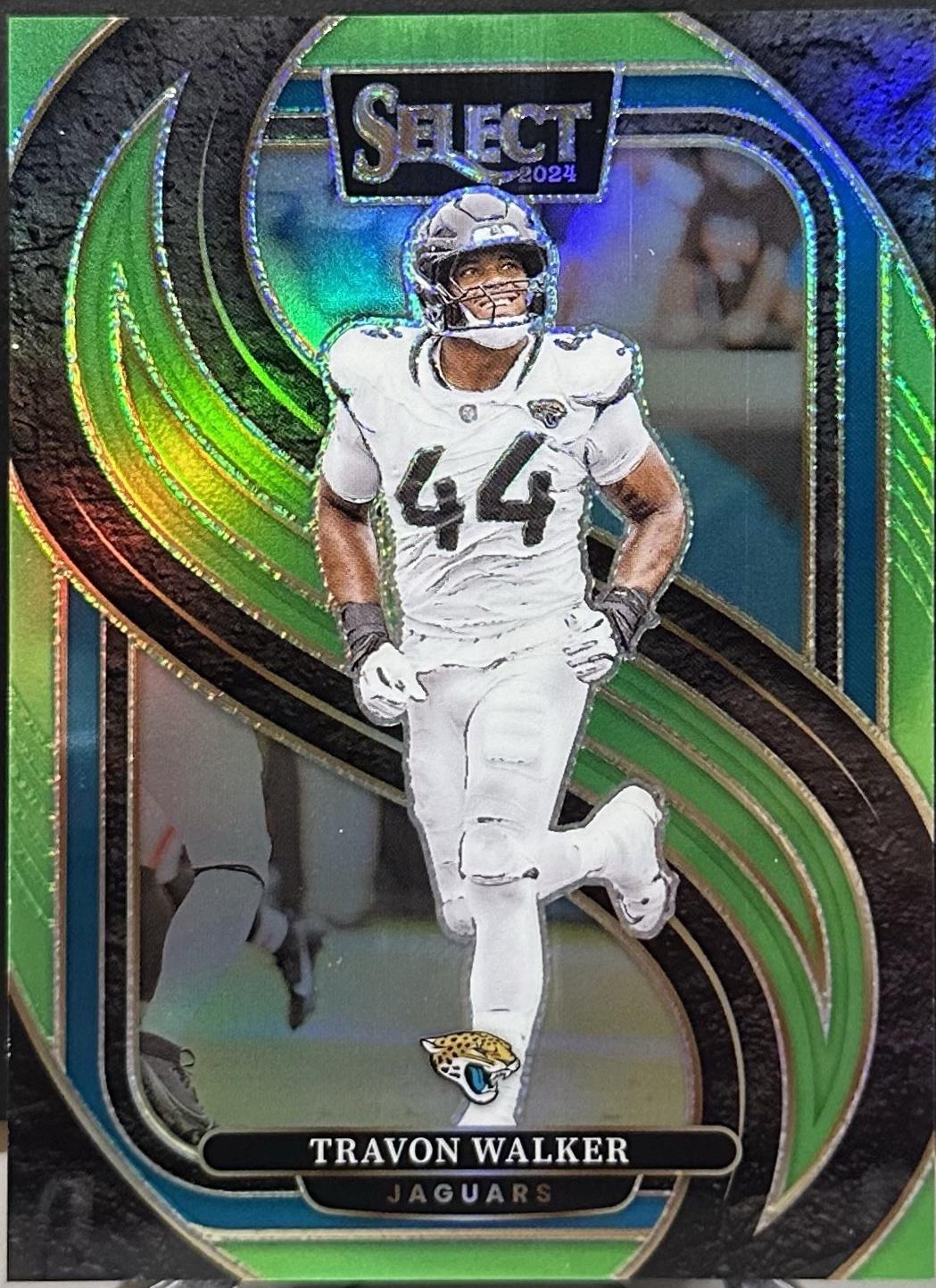 Travon Walker [Neon Green Prizm] #197 Prices | 2024 Panini Select