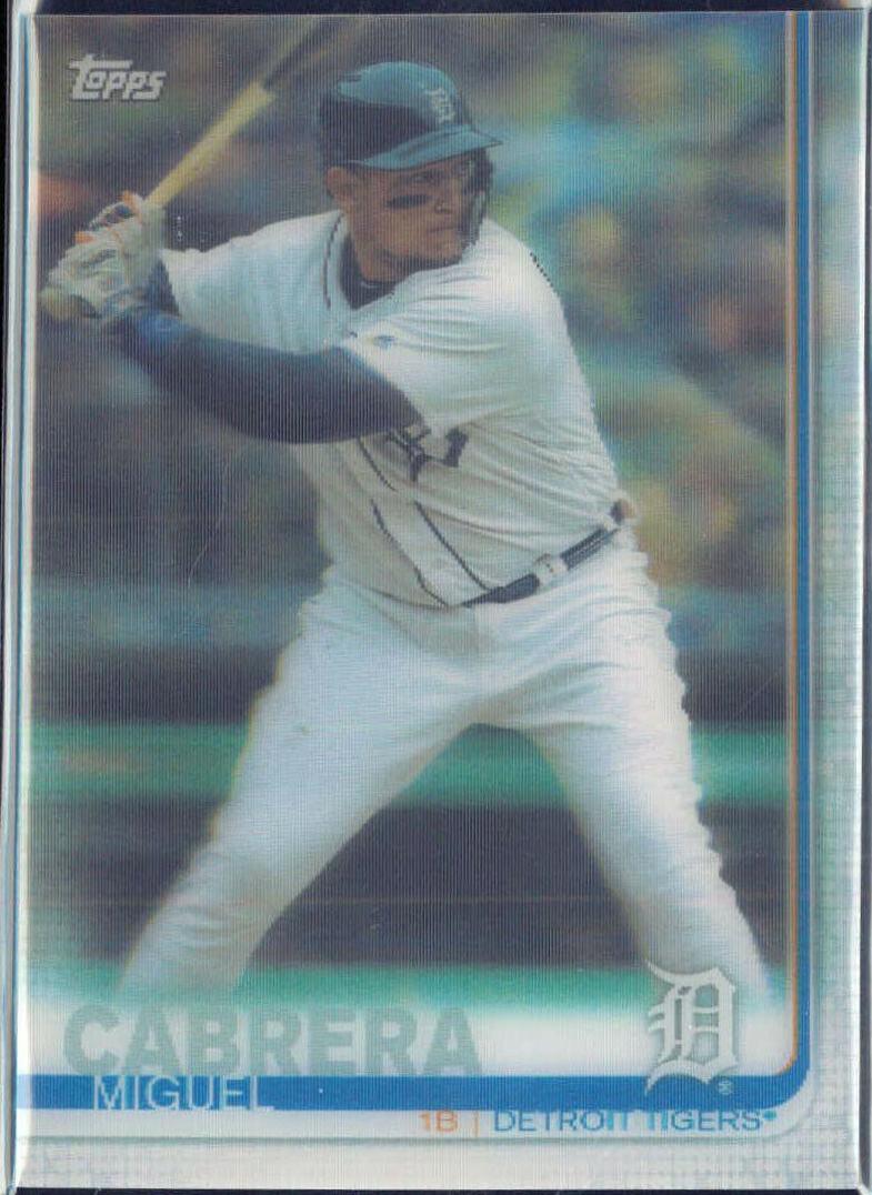 Miguel Cabrera #230 Baseball Cards 2019 Topps on Demand 3D