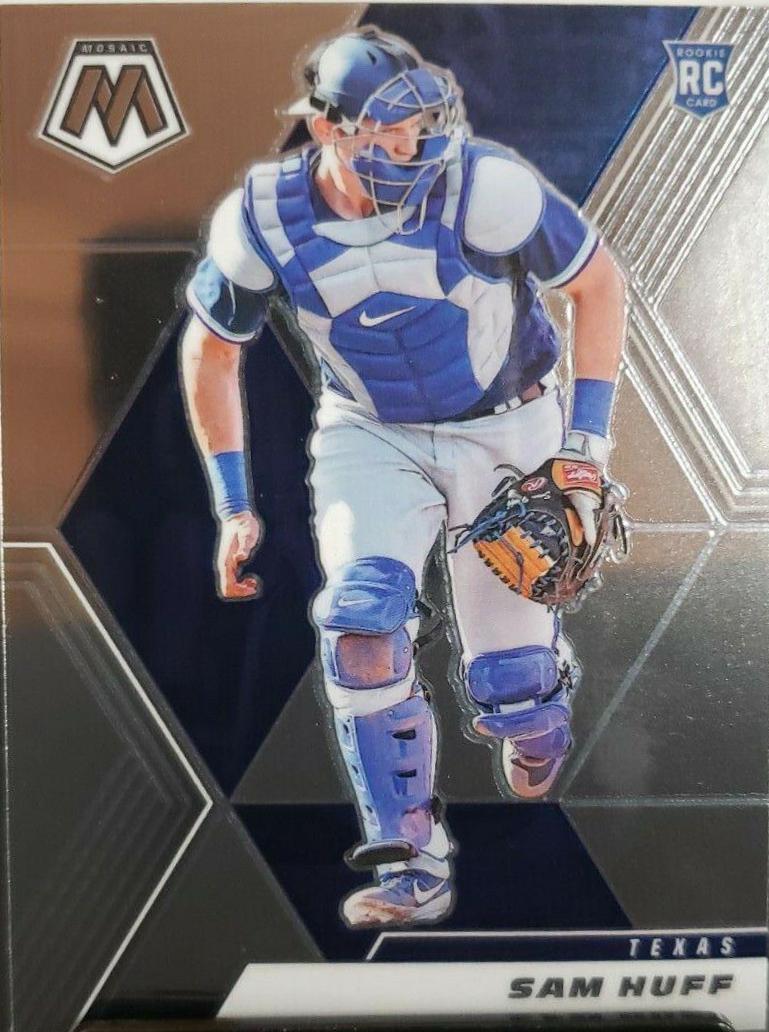 Sam Huff #205 Baseball Cards 2021 Panini Mosaic