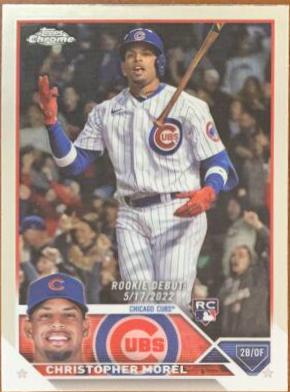 Christopher Morel #USC106 Baseball Cards 2023 Topps Chrome Update