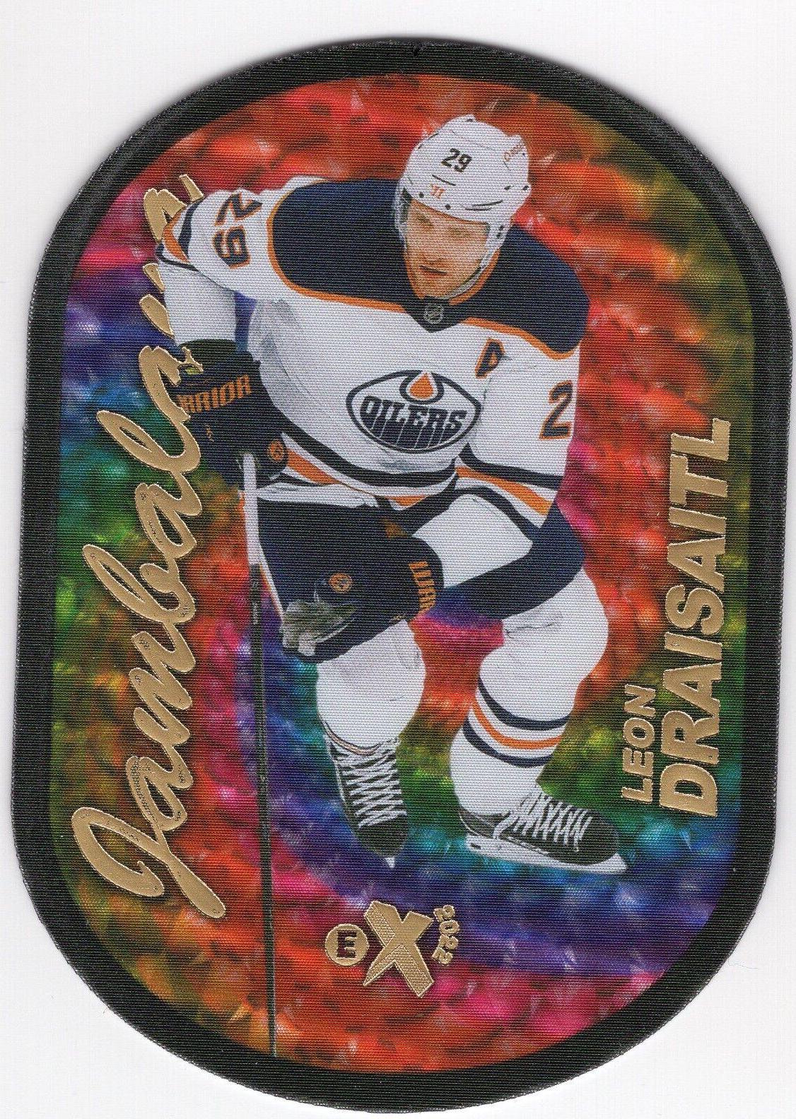 Leon Draisaitl #9 Hockey Cards 2021 Skybox Metal Universe Jambalaya