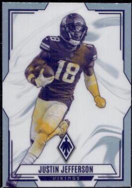 Justin Jefferson #CON-1 Football Cards 2023 Panini Phoenix Contours