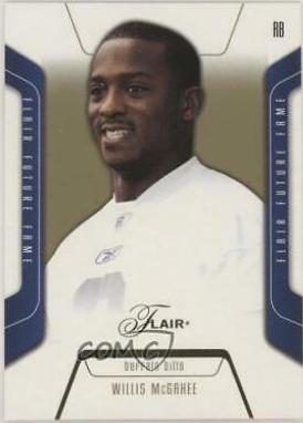 Willis McGahee #96 2003 Flair Football