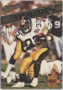 Bam Morris #33 Football Cards 1995 Action Packed Monday Night Football
