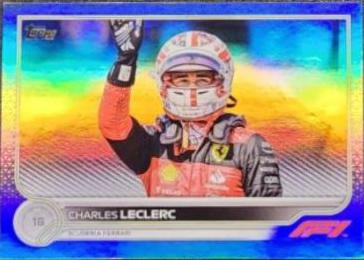Charles Leclerc #28 Racing Cards 2022 Topps Chrome Formula 1