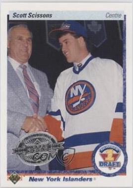 Scott Scissons #357 Hockey Cards 1990 Upper Deck French