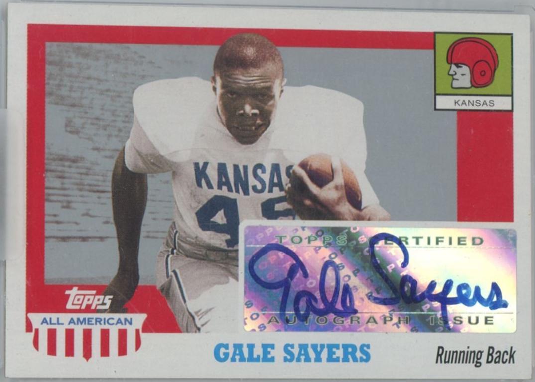 Gale Sayers #A-GS 2005 Topps All American Autograph Football