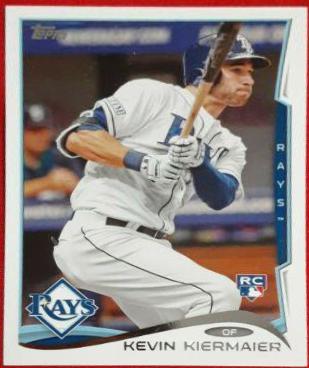 Kevin Kiermaier #US253 Baseball Cards 2014 Topps Update