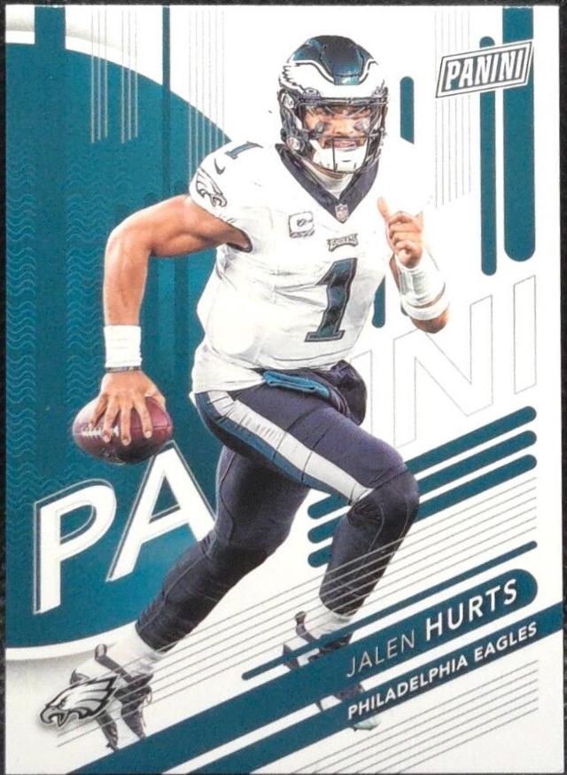 Jalen Hurts #7 Football Cards 2024 Panini National Convention