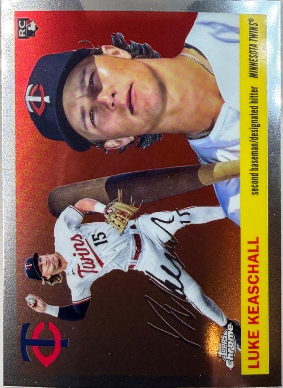 Luke Keaschall #272 2025 Topps Chrome Platinum Baseball