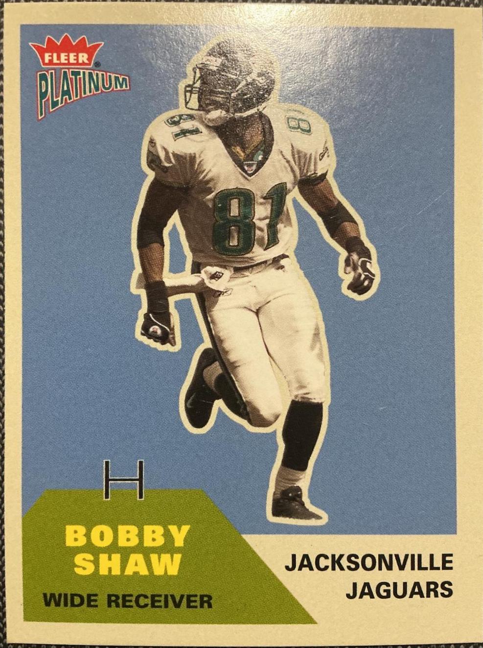 Bobby Shaw #128 2002 Fleer Platinum Football