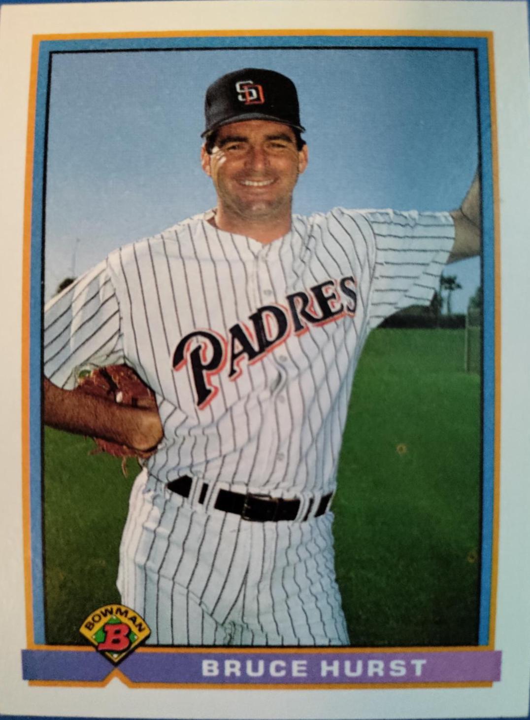 Bruce Hurst #661 Baseball Cards 1991 Bowman