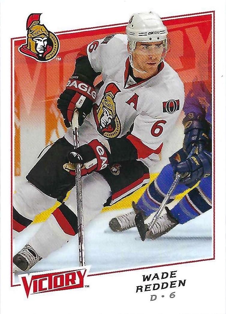 Wade Redden #61 Hockey Cards 2008 Upper Deck Victory