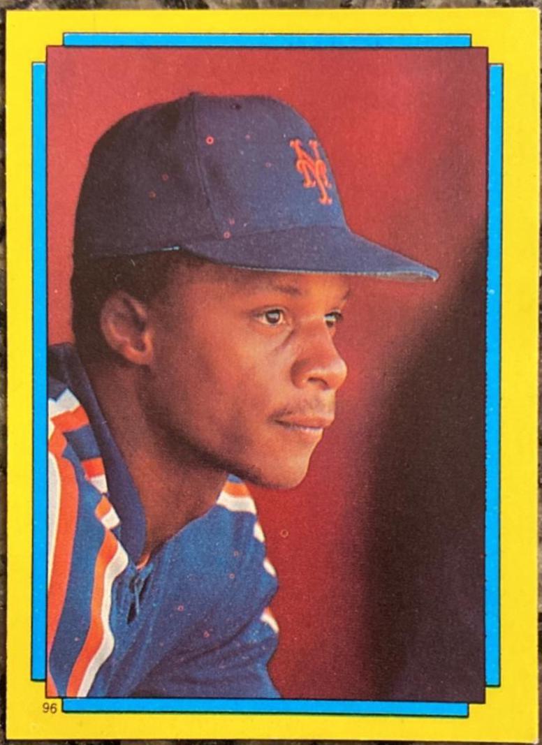 Darryl Strawberry, Eric Davis #96, 14 Baseball Cards 1988 Topps Stickercard