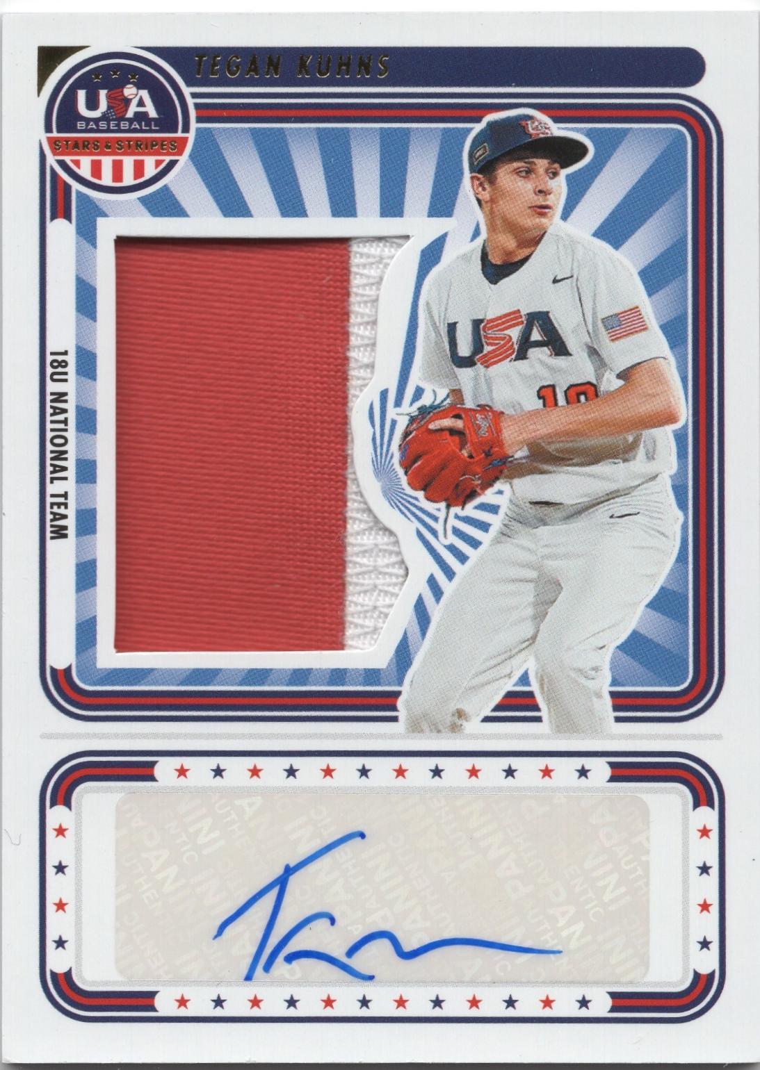 Tegan Kuhns [Panini Patch] #SS-TK
