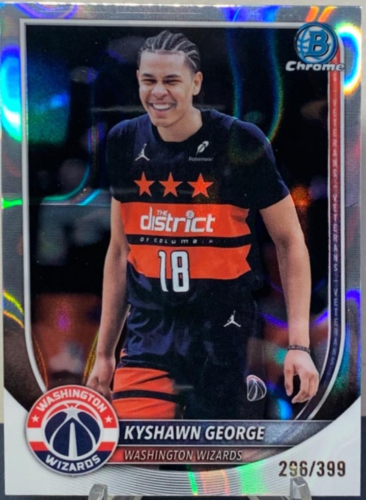 Kyshawn George [Lava Refractor] #BCV-177