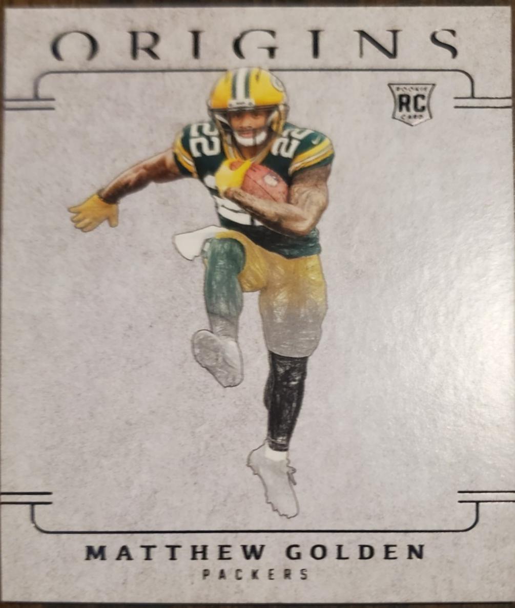 Matthew Allen Card Collection Matthew Golden #8 Prices | 2025 Panini Origins Blank Slate | Football Cards