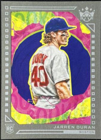 Jarren Duran #147 Baseball Cards 2022 Panini Diamond Kings